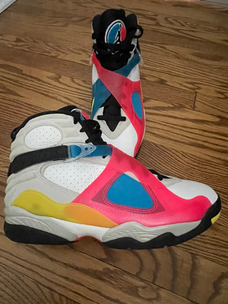 Jordan 8 Sp Retro Se White Multicolor